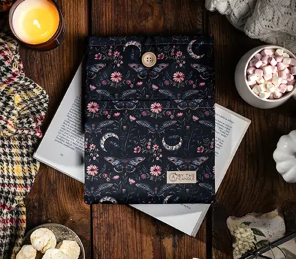 Látkový obal na knihy - booksleeve: Noční zahrada