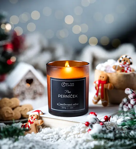 Vonná svíčka: Pan Perníček – limitovaná edice